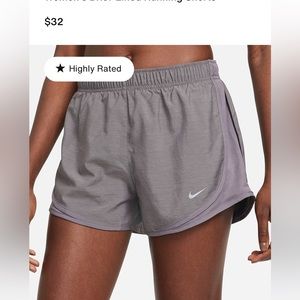 Nike Dri-Fit women’s shorts gray